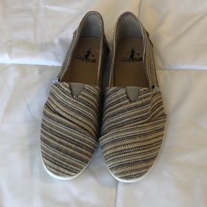 Corkys Striped Flats